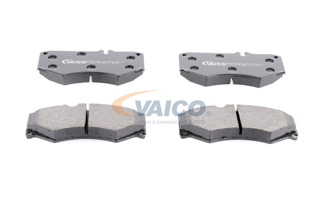 VAICO V10-8114: Plăcuțe de frână punte fata, Q+, original equipment manufacturer quality