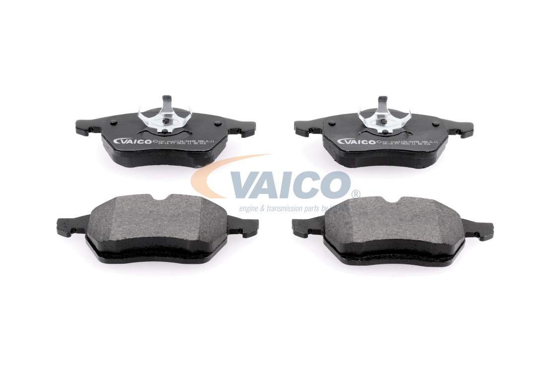VAICO V10-8143: Piduriklotsid Esisild, ilma lisavarustuseta, Q+, original equipment manufacturer quality