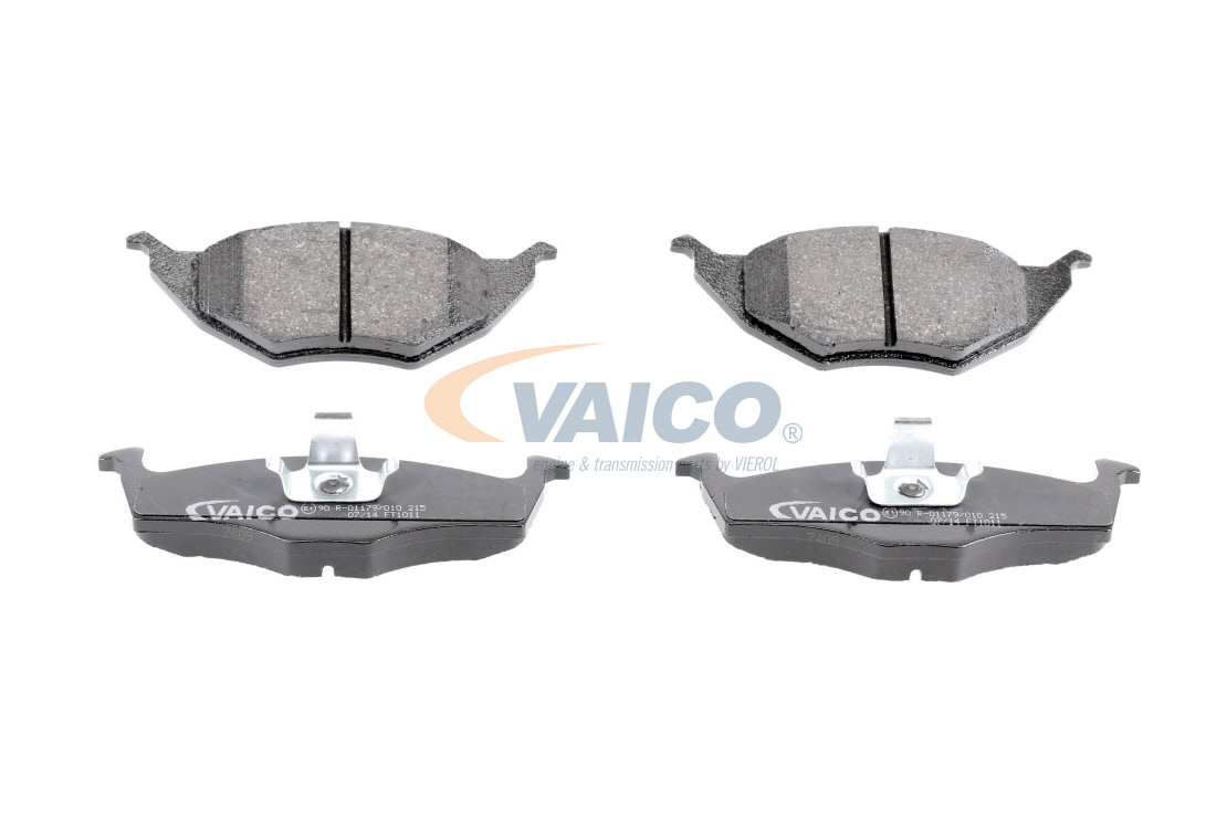 VAICO V10-8147: Fékbetét készlet, tárcsafék elsőtengely, Tartozékok nélkül, Q+, original equipment manufacturer quality