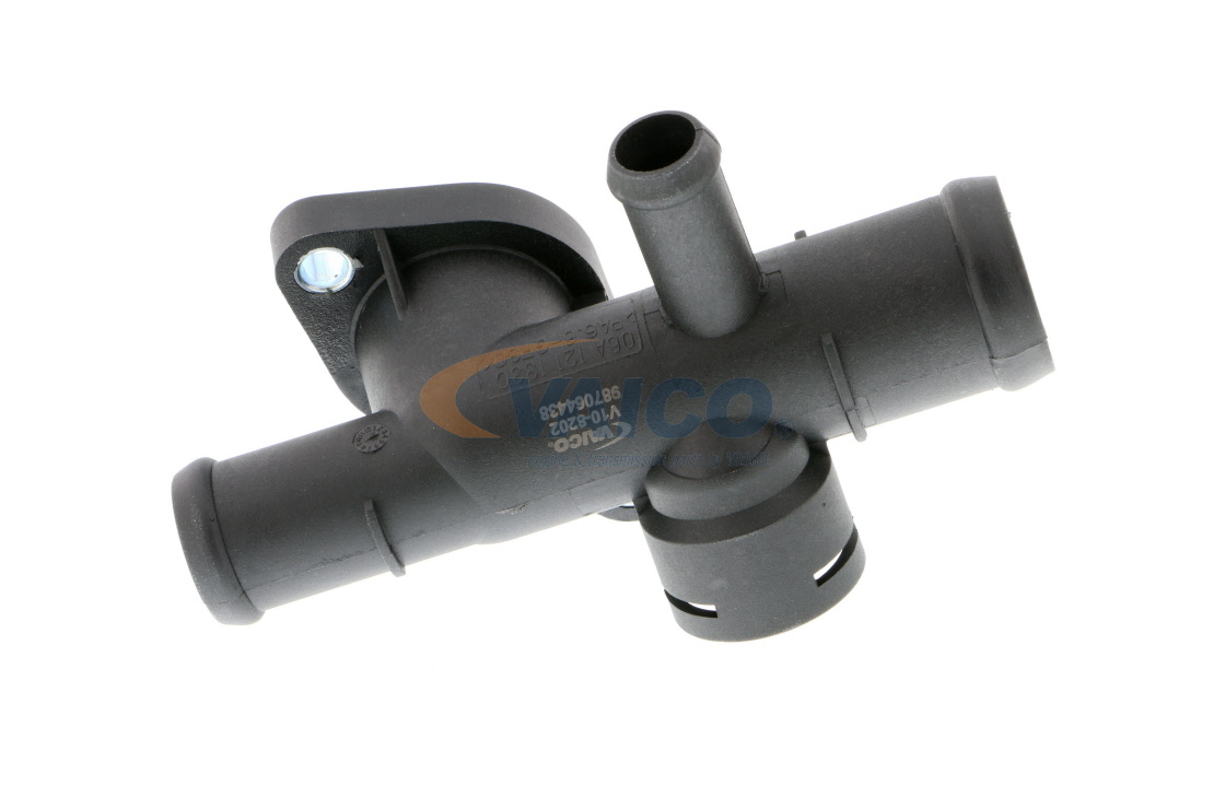 VAICO V10-8202: Kühlmittelflansch mit Dichtung, Original VAICO Qualität