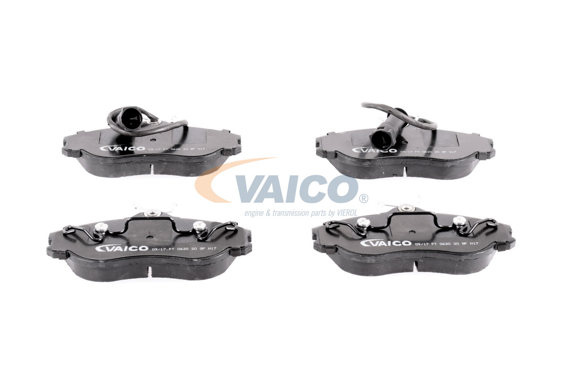 VAICO V10-8350: Plăcuțe de frână punte fata, Q+, original equipment manufacturer quality
