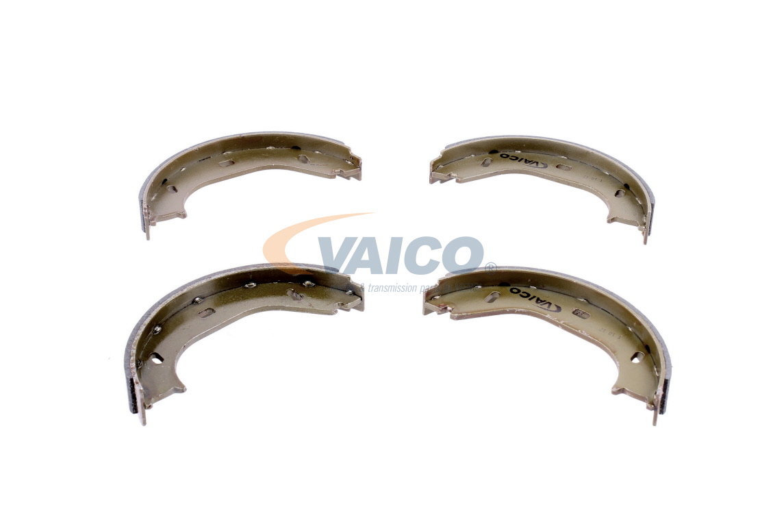 VAICO V20-0075: Set saboti frana, frana de mana puntea spate, 160mm, Q+, original equipment manufacturer quality