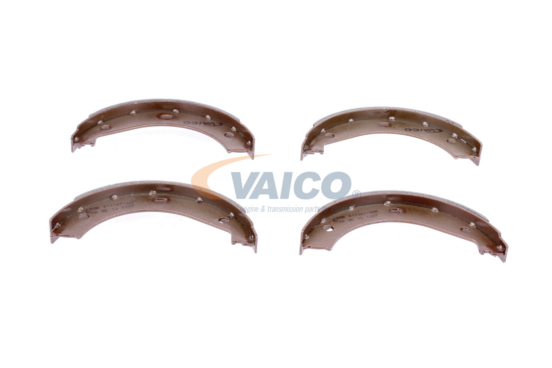 VAICO V20-0077: Set saboti frana, frana de mana puntea spate, 180mm, Q+, original equipment manufacturer quality