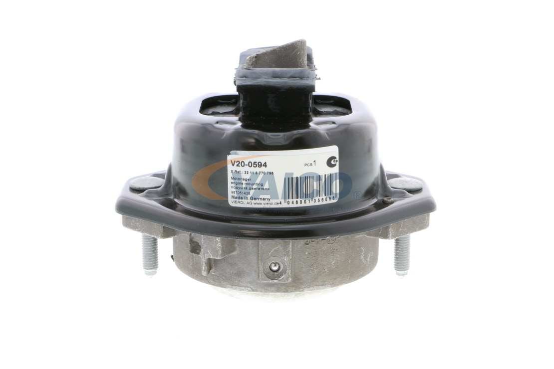 VAICO V20-0594: Łożyskowanie silnika z prawej, Q+, original equipment manufacturer quality MADE IN GERMANY