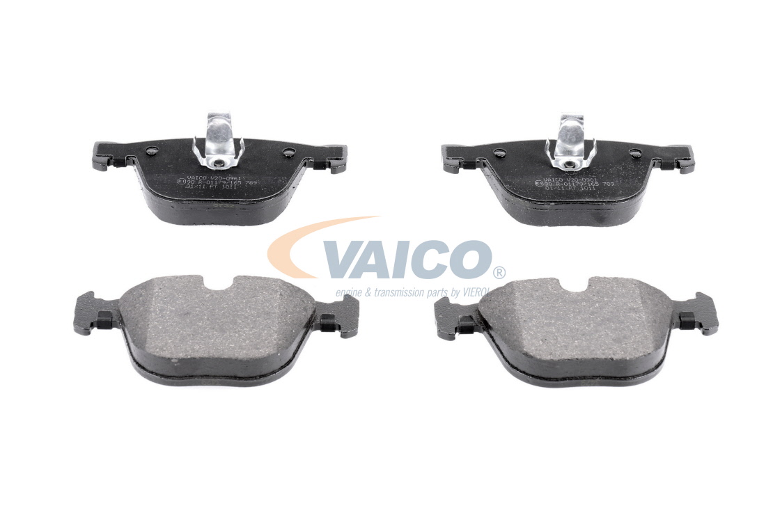 VAICO V20-0961: Plaquettes de frein Essieu arrière, Q+, Première Monte