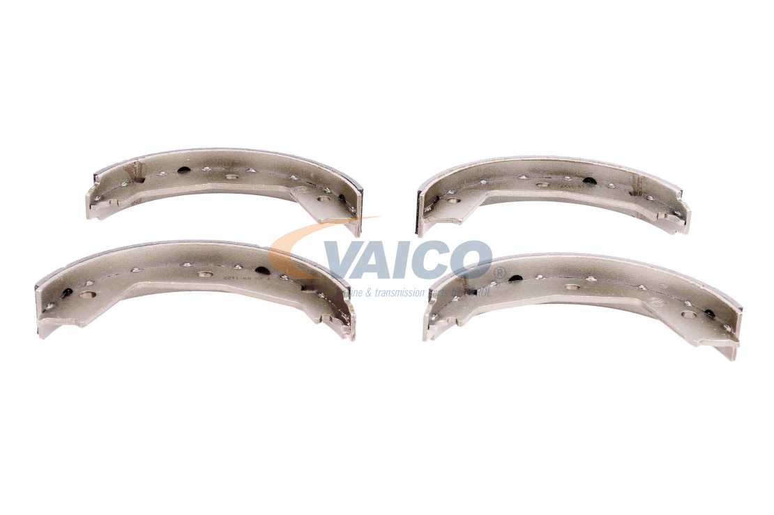 VAICO V22-0061: Bremsbackensatz, Feststellbremse Hinterachse, 180mm, mit Zubehör, Q+, Erstausrüsterqualität