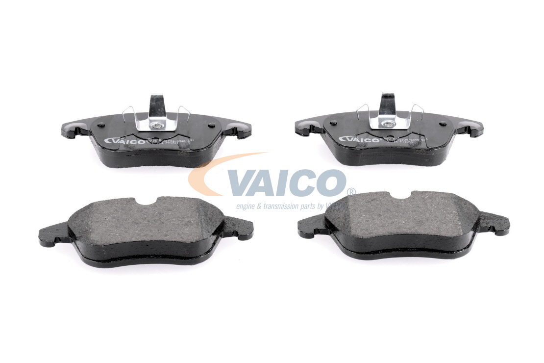 VAICO V22-0062: Stabdžių kaladėlės priekinė ašis, Q+, original equipment manufacturer quality