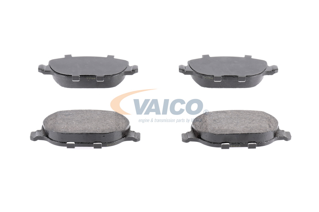 VAICO V24-0097: Fékbetét készlet, tárcsafék hátsótengely, féknyereg csavarokkal, Q+, original equipment manufacturer quality