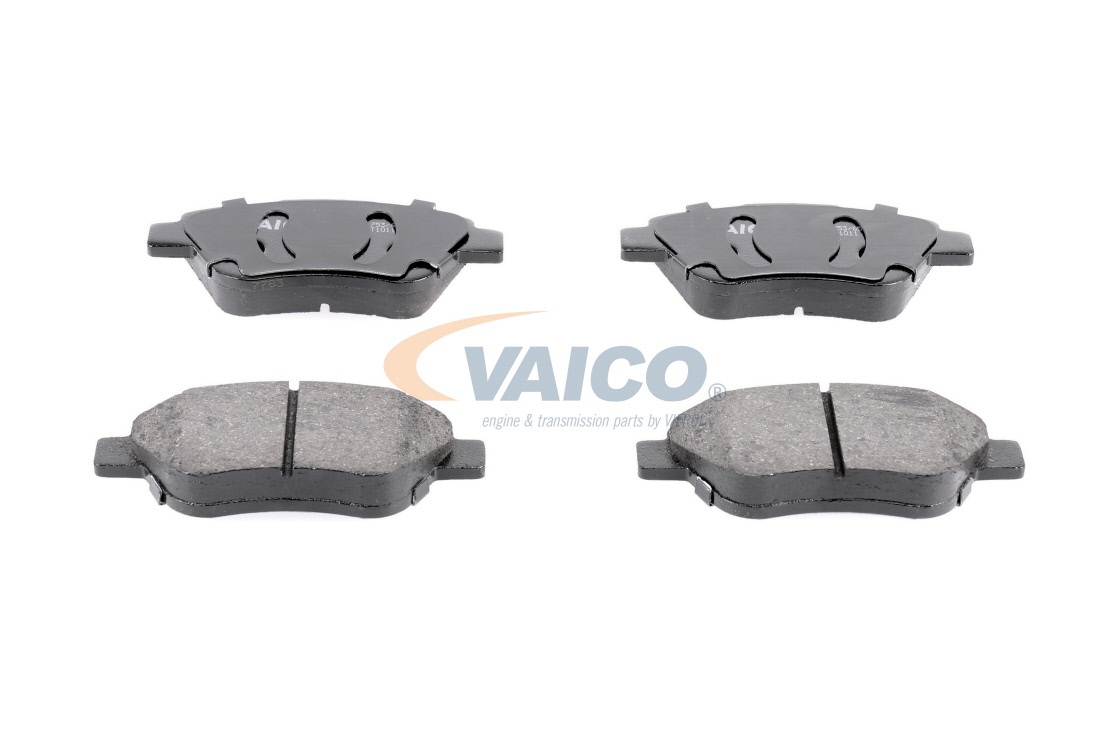 VAICO V24-0099: Bremsbeläge Vorderachse, mit Bremssattelschrauben, Q+, Erstausrüsterqualität