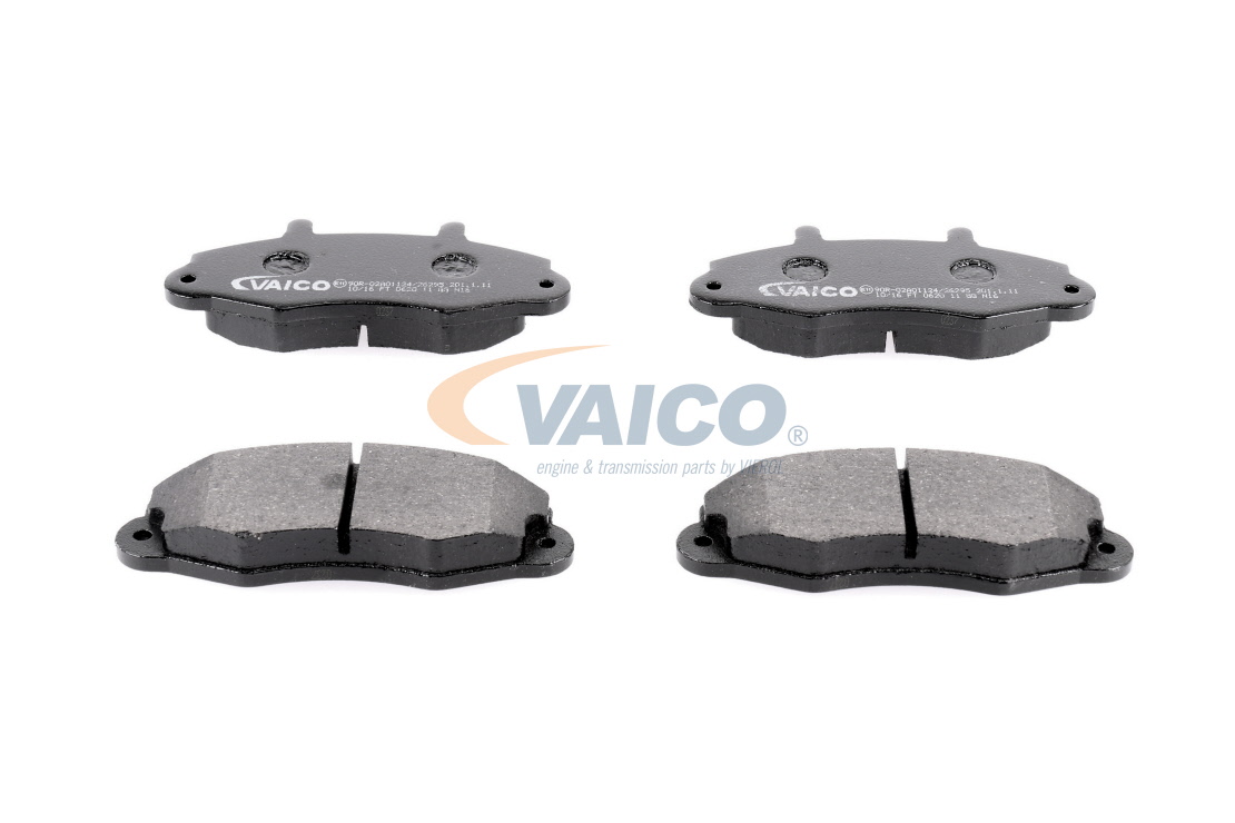 VAICO V25-8104: Juego de pastillas de freno Eje delantero, sin accesorios, Q+, calidad de primer equipo