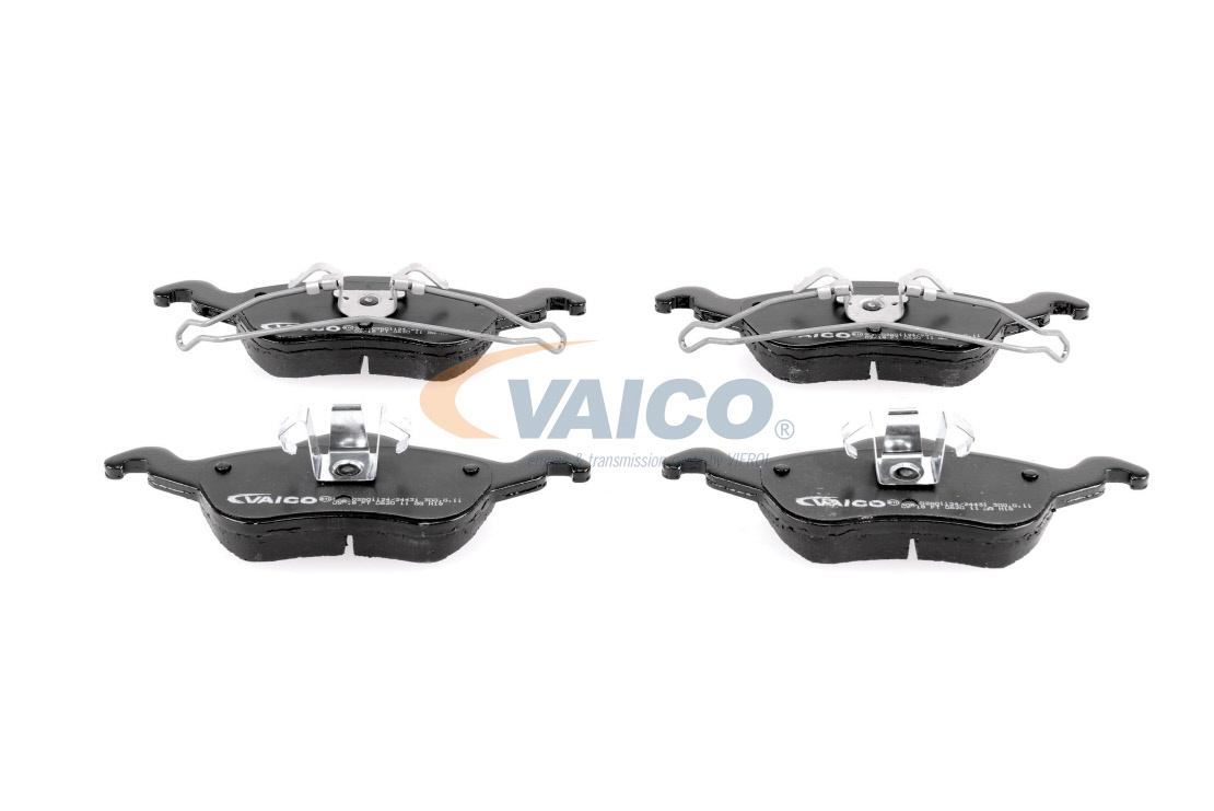 VAICO V25-8106: Fékbetét készlet, tárcsafék elsőtengely, Tartozékok nélkül, Q+, original equipment manufacturer quality