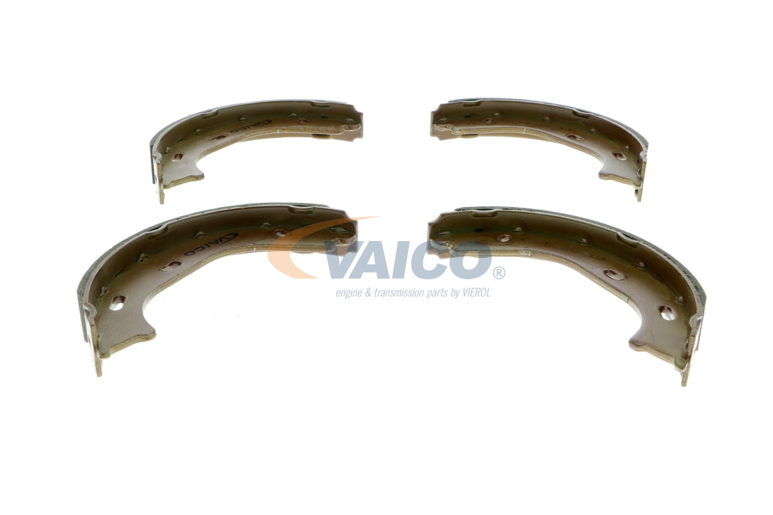 VAICO V30-0492: Zestaw szczęk hamulcowych, hamulec postojowy Oś tylna, 160[mm], Q+, original equipment manufacturer quality