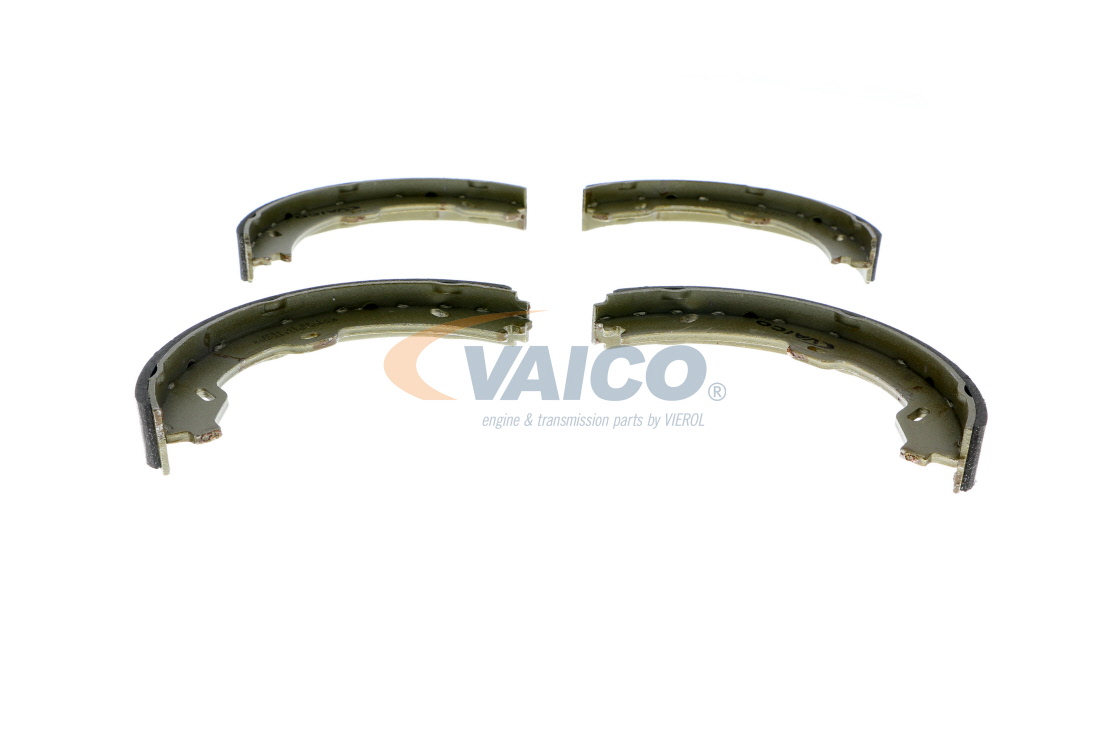 VAICO V30-0544: Bremsbackensatz, Feststellbremse Hinterachse, 180mm, mit Zubehör, Q+, Erstausrüsterqualität