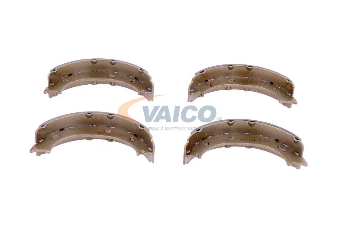 VAICO V30-7251: Bremsbackensatz, Feststellbremse Hinterachse, 160mm, ohne Zubehör, Q+, Erstausrüsterqualität