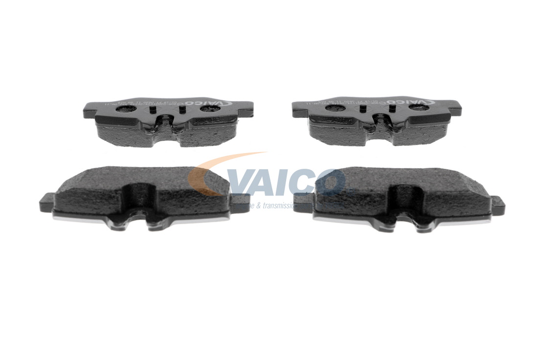 VAICO V30-8133: Plăcuțe de frână puntea spate, cu suruburi etrier, Q+, original equipment manufacturer quality