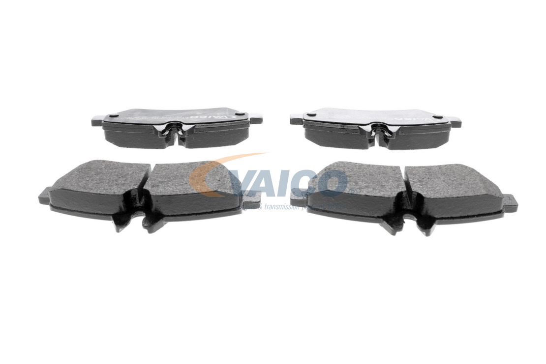 VAICO V30-8197: Piduriklotsid Tagasild, koos kinnitusmaterjaliga, Q+, original equipment manufacturer quality