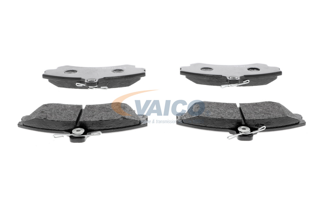 VAICO V37-0024: Sada brzdových destiček, kotoučová brzda přední osa, s příslušenstvím, Šrouby třmenů, Q+, original equipment manufacturer quality