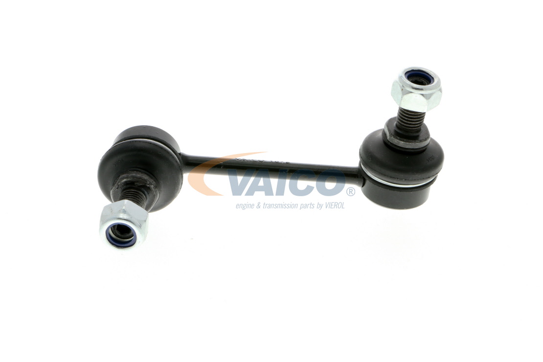 VAICO V38-9583: Brat / bieleta suspensie, stabilizator Axa fata stanga, 111mm, Otel, Original VAICO Quality
