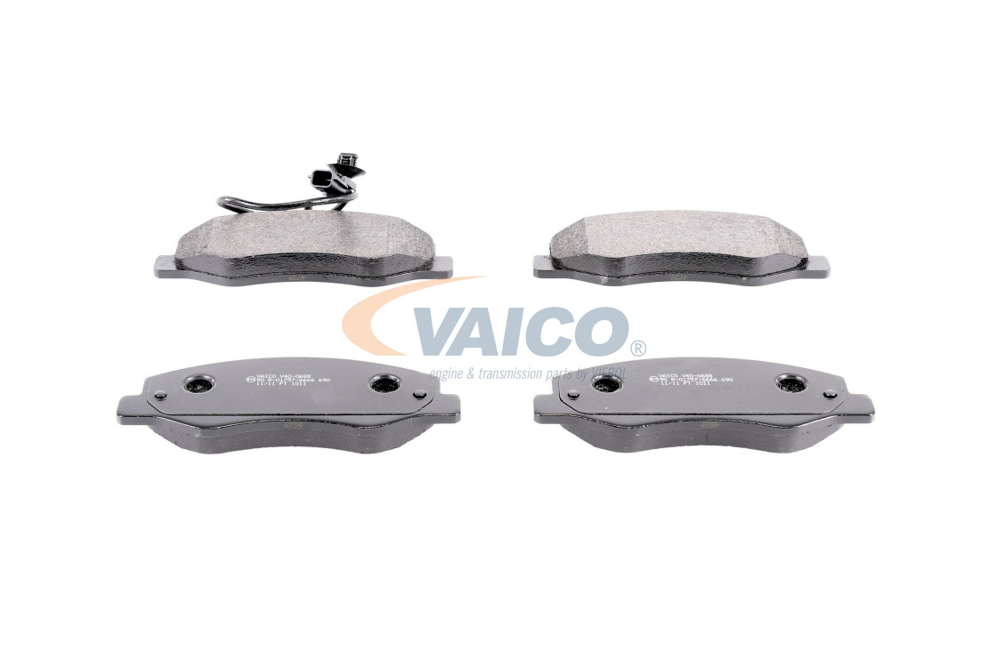 VAICO V40-0688: Plăcuțe de frână puntea spate, Q+, original equipment manufacturer quality