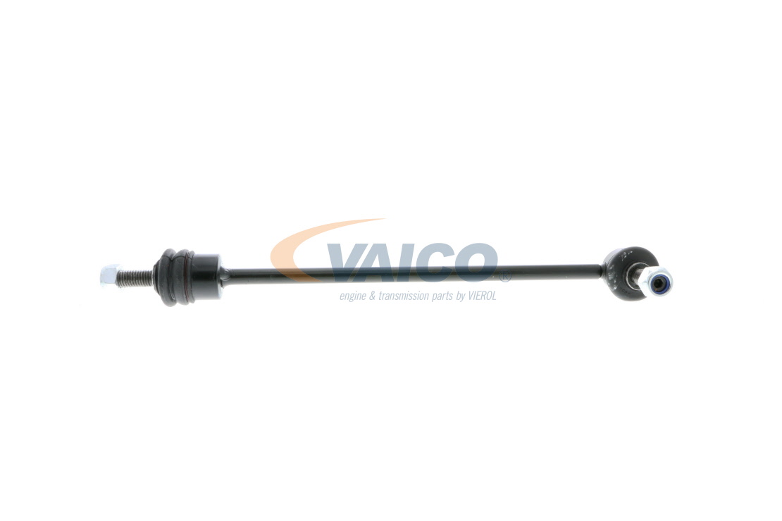 VAICO V42-0016: Brat / bieleta suspensie, stabilizator punte fata, 300mm, Original VAICO Quality