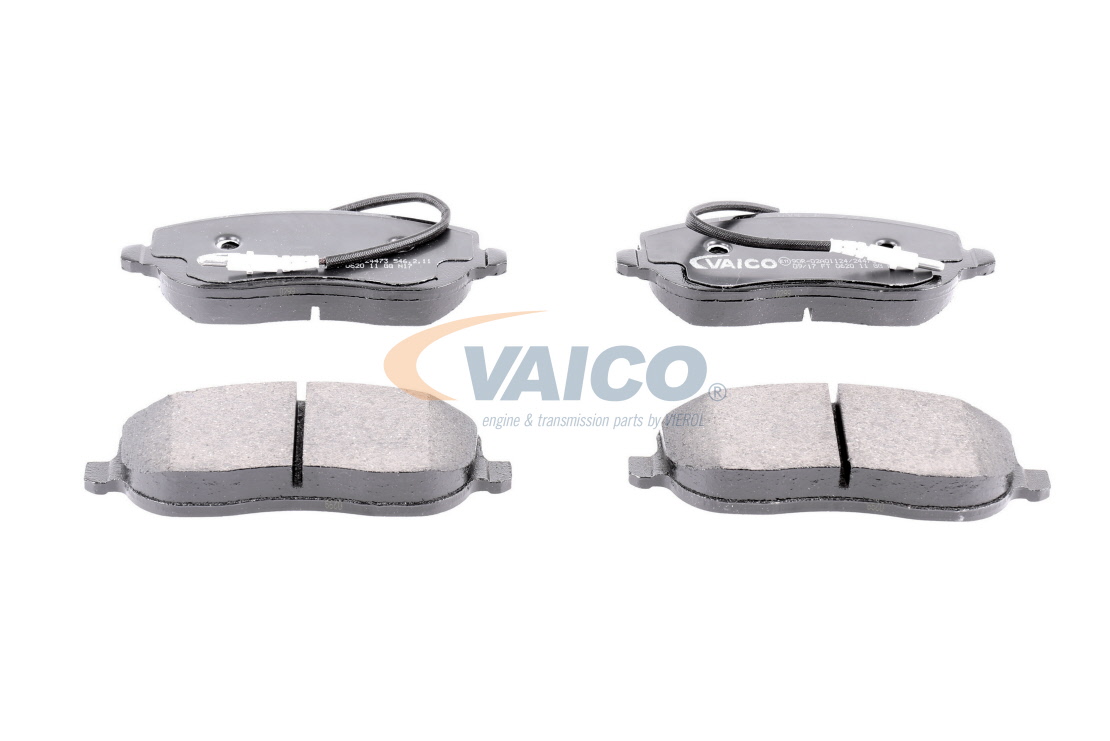 VAICO V42-0097: Plăcuțe de frână punte fata, Q+, original equipment manufacturer quality