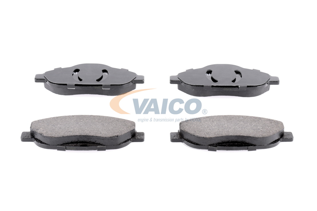 VAICO V42-0099: Bremsbeläge Vorderachse, mit Zubehör, mit Bremssattelschrauben, Q+, Erstausrüsterqualität