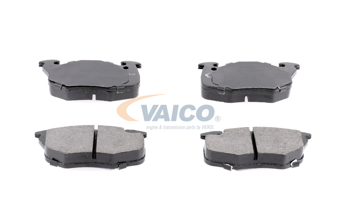 VAICO V42-4103: Fékbetét készlet, tárcsafék elsőtengely, csikorgásgátló lemezzel, Q+, original equipment manufacturer quality
