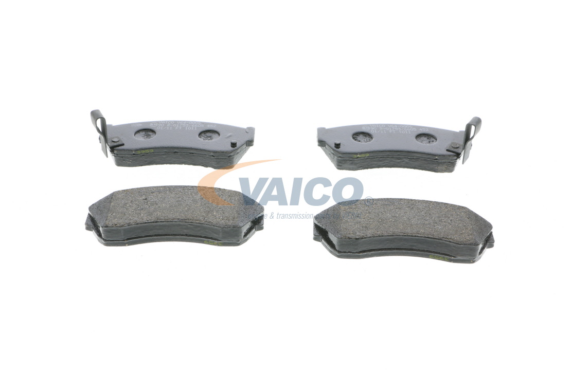 VAICO V64-0006: Stabdžių kaladėlės priekinė ašis, Q+, original equipment manufacturer quality