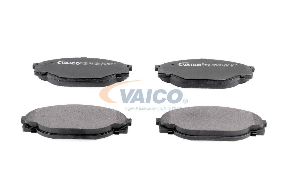 VAICO V70-0024: Plăcuțe de frână punte fata, Q+, original equipment manufacturer quality