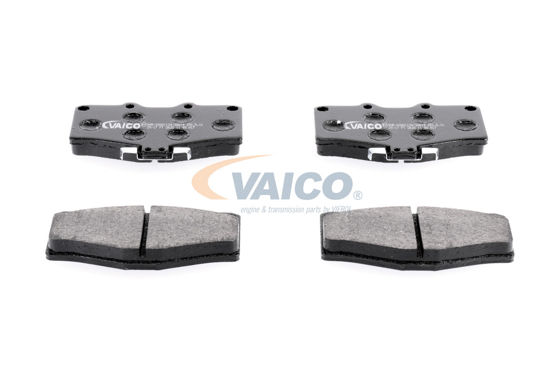 VAICO V70-0027: Pastilhas de travão Eixo dianteiro, Q+, original equipment manufacturer quality