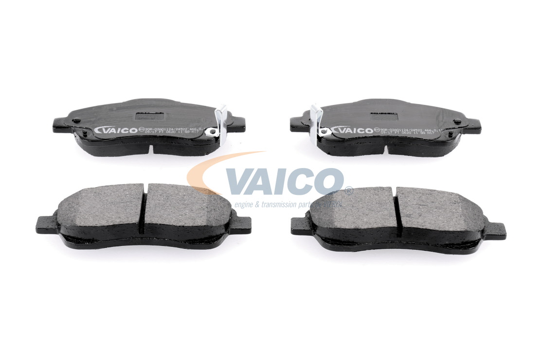 VAICO V70-0030: Bromsbelägg framaxel, Q+, original equipment manufacturer quality