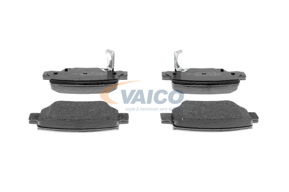 VAICO V70-0089: Klocki hamulcowe Oś tylna, Q+, original equipment manufacturer quality