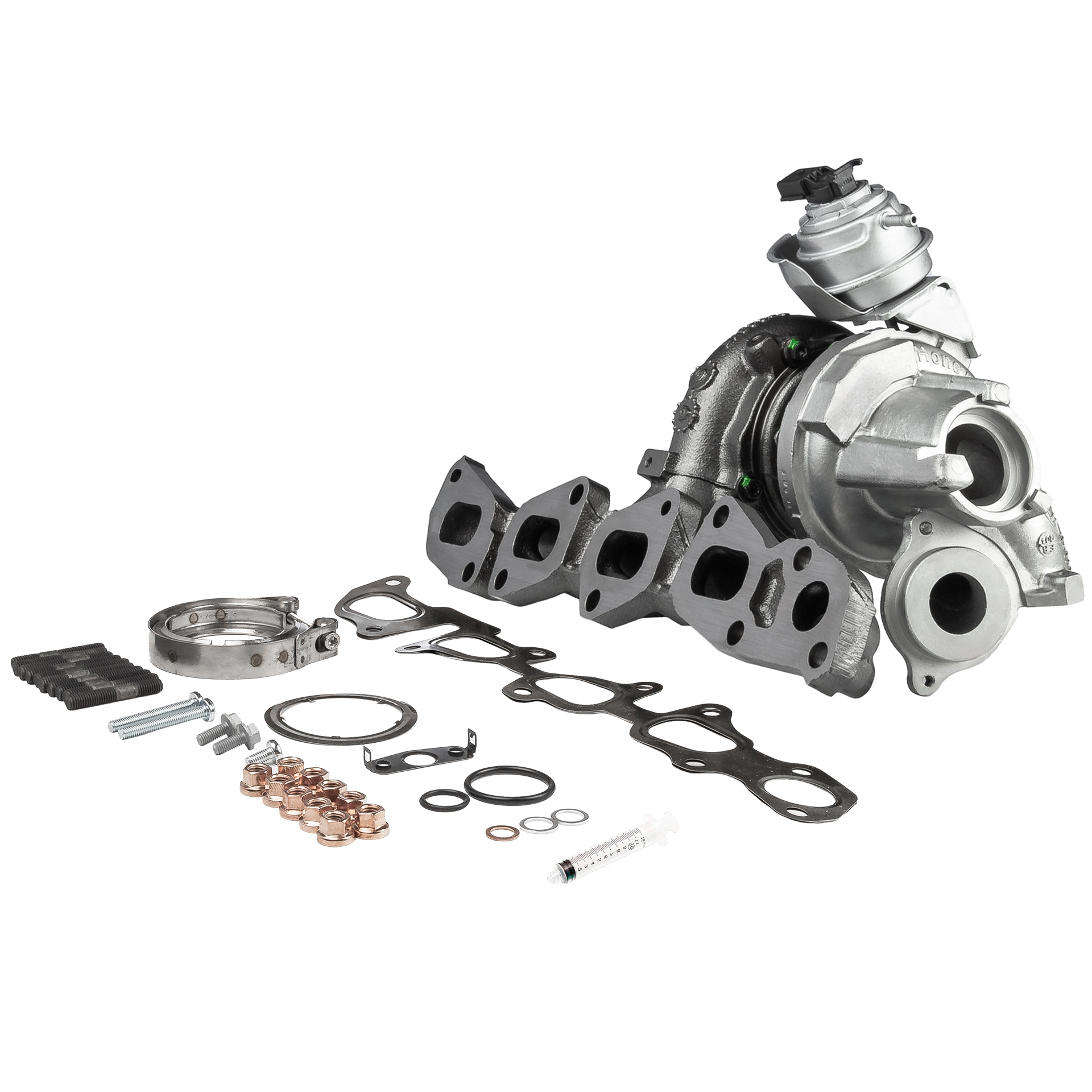 BR Turbo 030TC11005000RSM: Turbolader REMANUFACTURED TURBOCHARGER WITH MOUNTING KIT mit Anbau-/Befestigungsmaterial