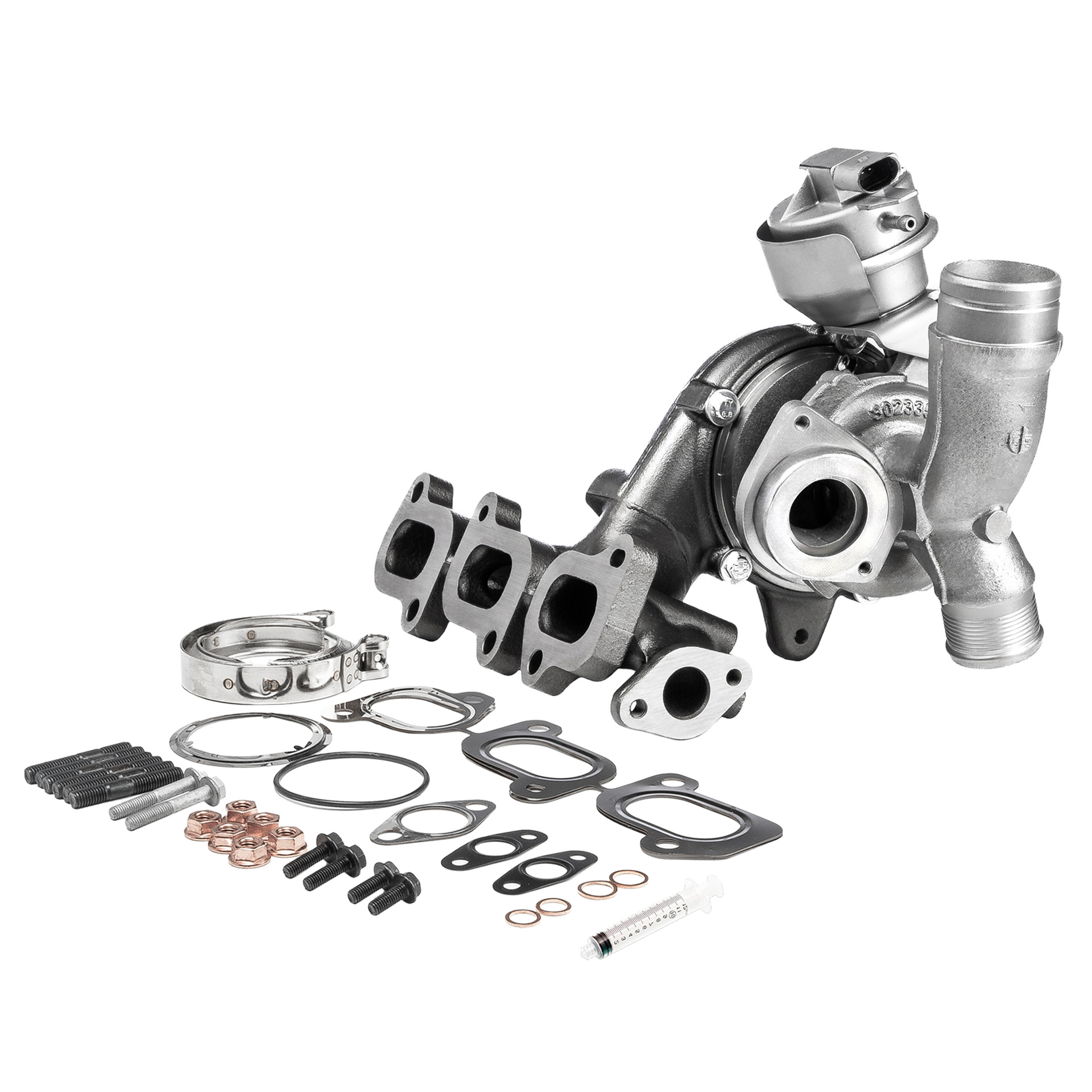 BR Turbo 030TC11006000RSM: Turbolader REMANUFACTURED TURBOCHARGER WITH MOUNTING KIT mit Anbau-/Befestigungsmaterial