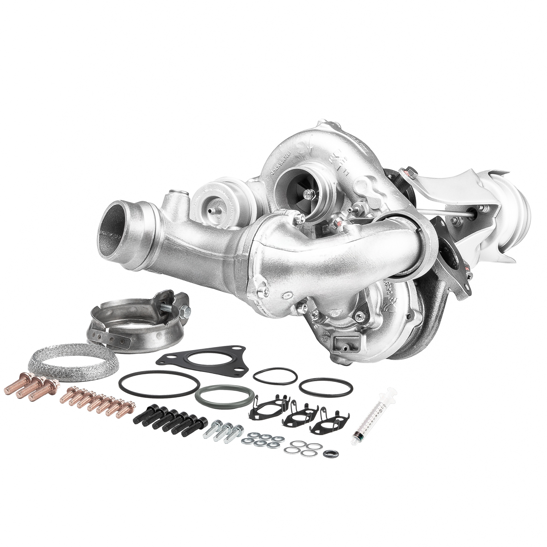 BR Turbo 10009880070RSM: Turbolader REMANUFACTURED TURBOCHARGER WITH MOUNTING KIT mit Anbau-/Befestigungsmaterial