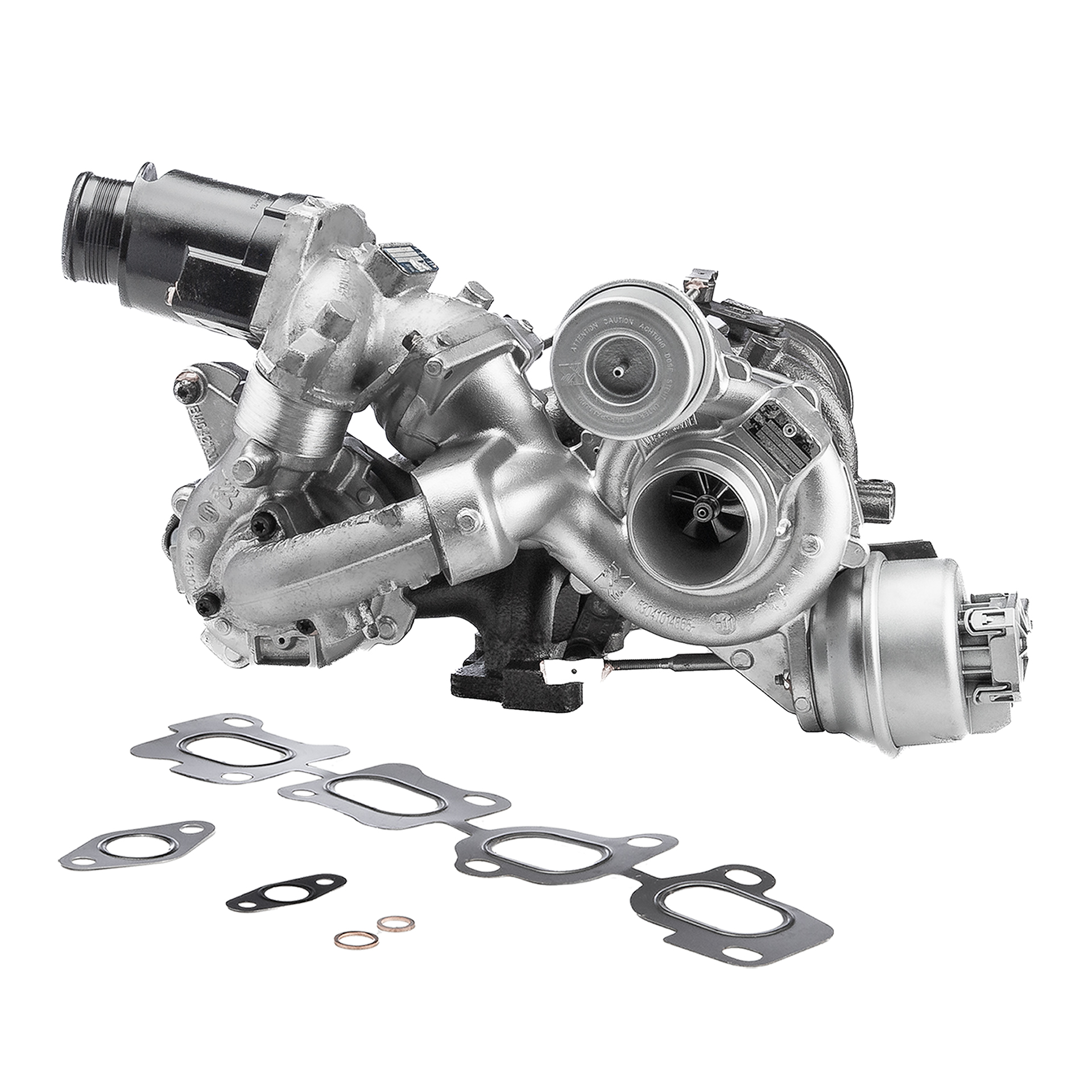 BR Turbo 10009930113RSG: Turbosuflantă REMANUFACTURED TURBOCHARGER WITH GASKET KIT incl. Set garnituri