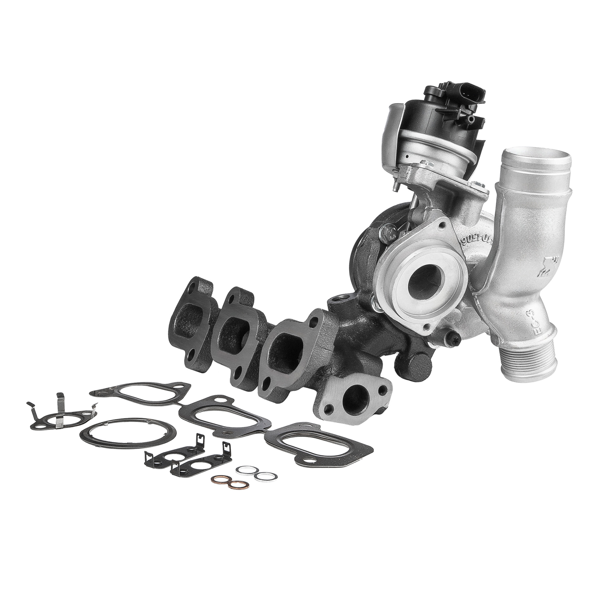 BR Turbo 16309980005RSG: Turbosuflantă REMANUFACTURED TURBOCHARGER WITH GASKET KIT incl. Set garnituri