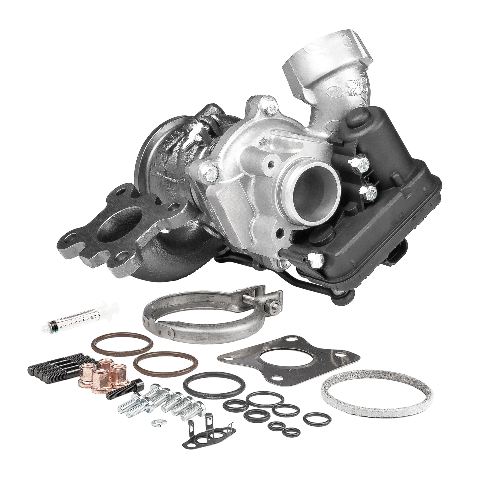 BR Turbo 16339880037RSM: Turbolader REMANUFACTURED TURBOCHARGER WITH MOUNTING KIT mit Anbau-/Befestigungsmaterial