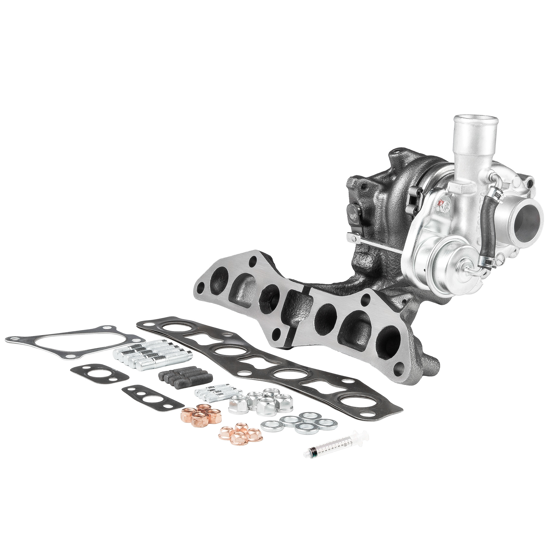 BR Turbo 17201-33010RSM: Turbolader REMANUFACTURED TURBOCHARGER WITH MOUNTING KIT mit Anbau-/Befestigungsmaterial