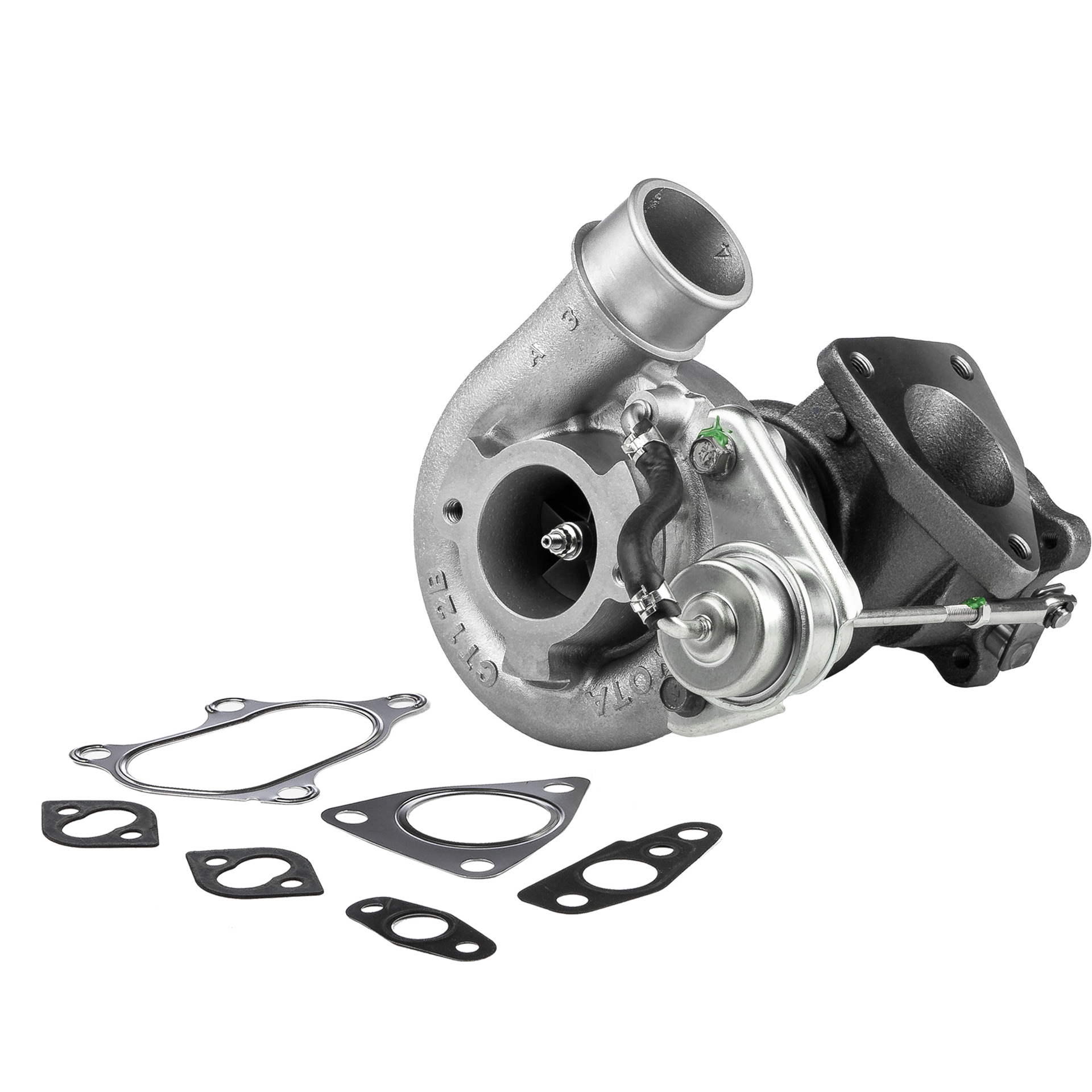 BR Turbo 17201-67010RSG: Turbolader REMANUFACTURED TURBOCHARGER WITH GASKET KIT inkl. Dichtungssatz