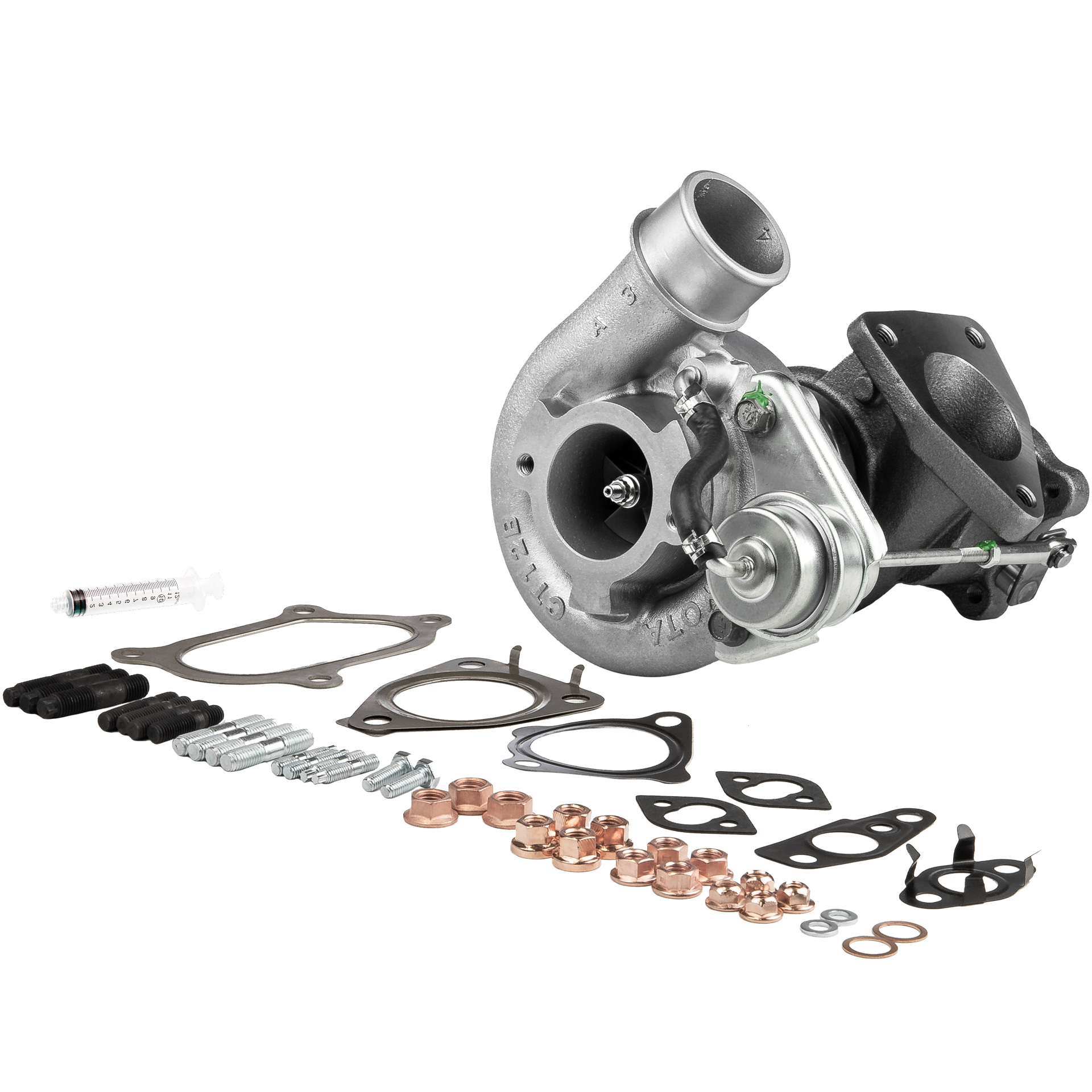 BR Turbo 17201-67010RSM: Turbolader REMANUFACTURED TURBOCHARGER WITH MOUNTING KIT mit Anbau-/Befestigungsmaterial