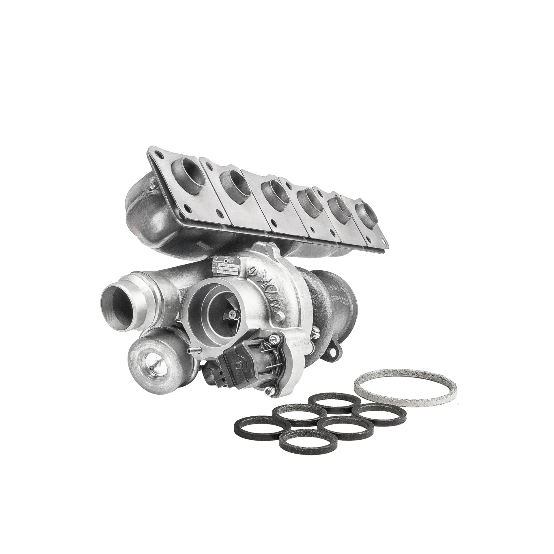 BR Turbo 18539880004RSG: Turbosprężarka REMANUFACTURED TURBOCHARGER WITH GASKET KIT zawiera komplet uszczelek