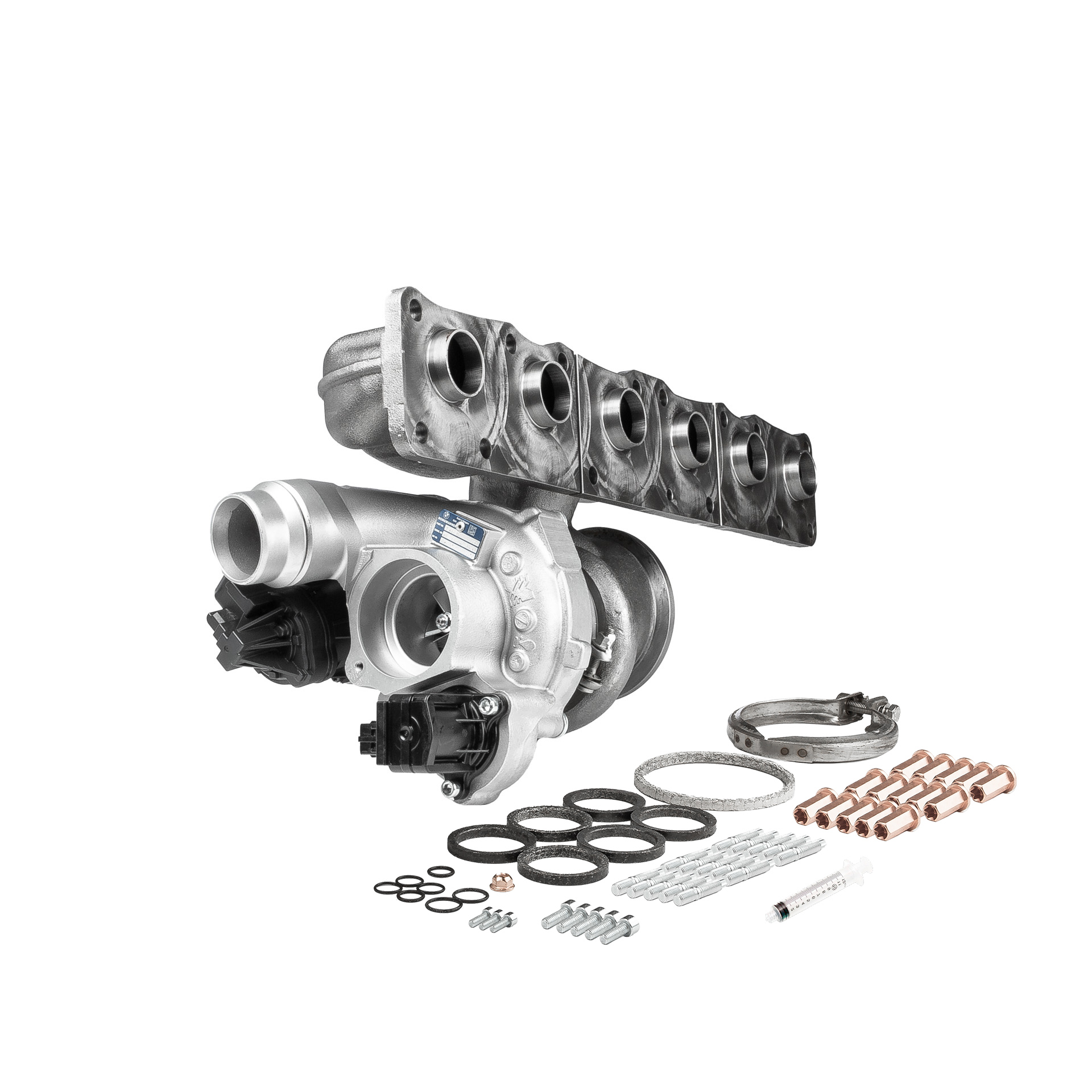 BR Turbo 18539880010RSM: Turbolader REMANUFACTURED TURBOCHARGER WITH MOUNTING KIT mit Anbau-/Befestigungsmaterial