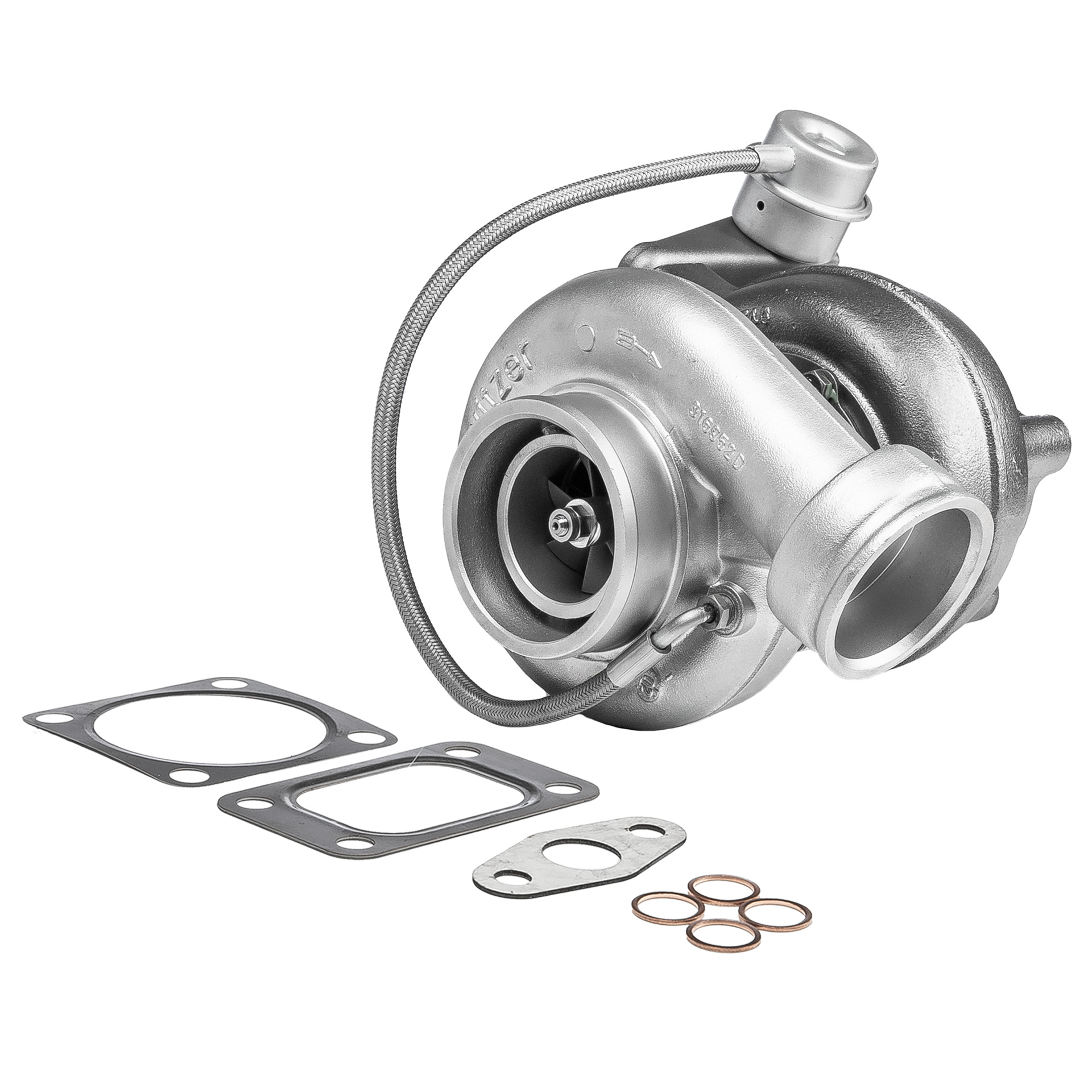 BR Turbo 318815RSG: Turbolader REMANUFACTURED TURBOCHARGER WITH GASKET KIT inkl. Dichtungssatz