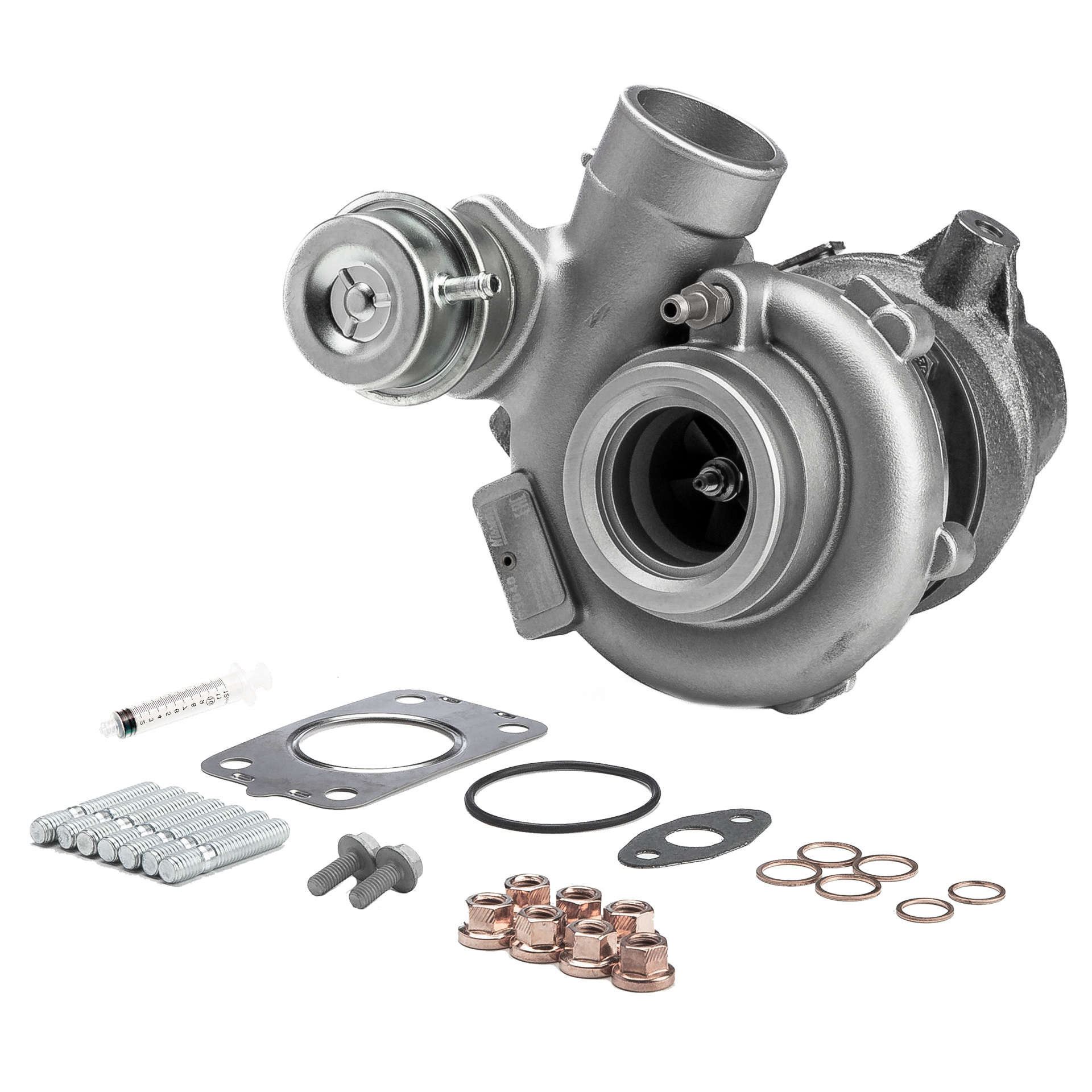 BR Turbo 452204-5001RSM: Turbolader REMANUFACTURED TURBOCHARGER WITH MOUNTING KIT mit Anbau-/Befestigungsmaterial