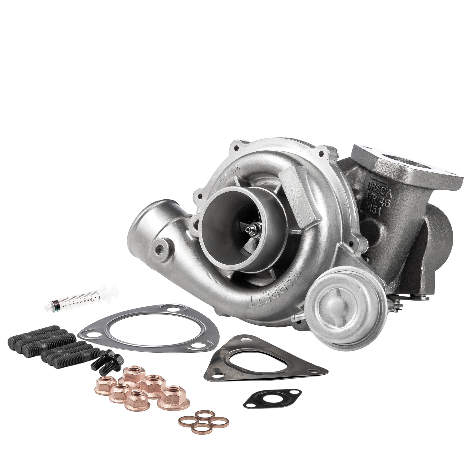 BR Turbo 452239-5001RSM: Turbolader REMANUFACTURED TURBOCHARGER WITH MOUNTING KIT mit Anbau-/Befestigungsmaterial