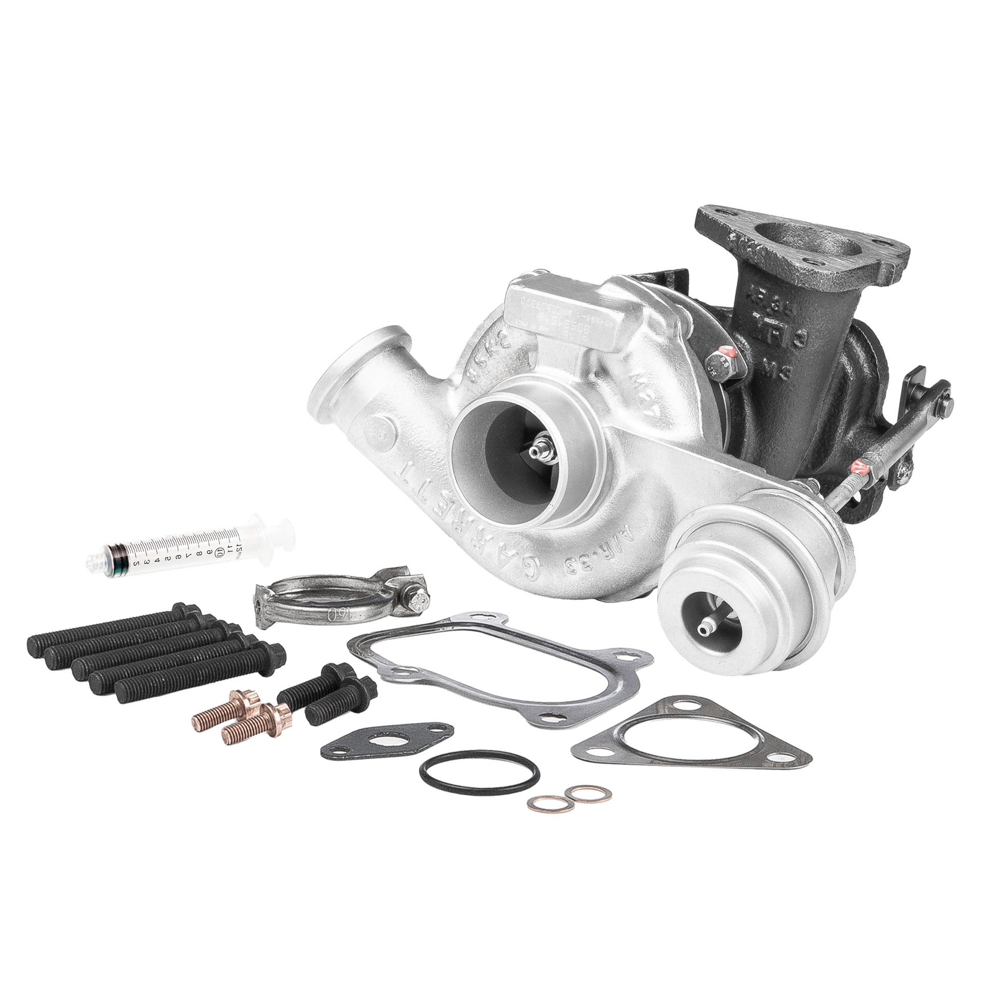 BR Turbo 454098-5001RSM: Turbolader REMANUFACTURED TURBOCHARGER WITH MOUNTING KIT mit Anbau-/Befestigungsmaterial