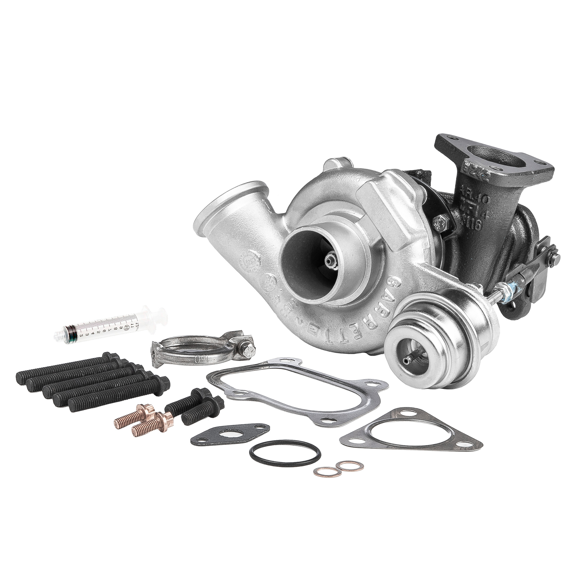 BR Turbo 454229-5001RSM: Turbosprężarka REMANUFACTURED TURBOCHARGER WITH MOUNTING KIT z materiałem montażowym/ mocującym
