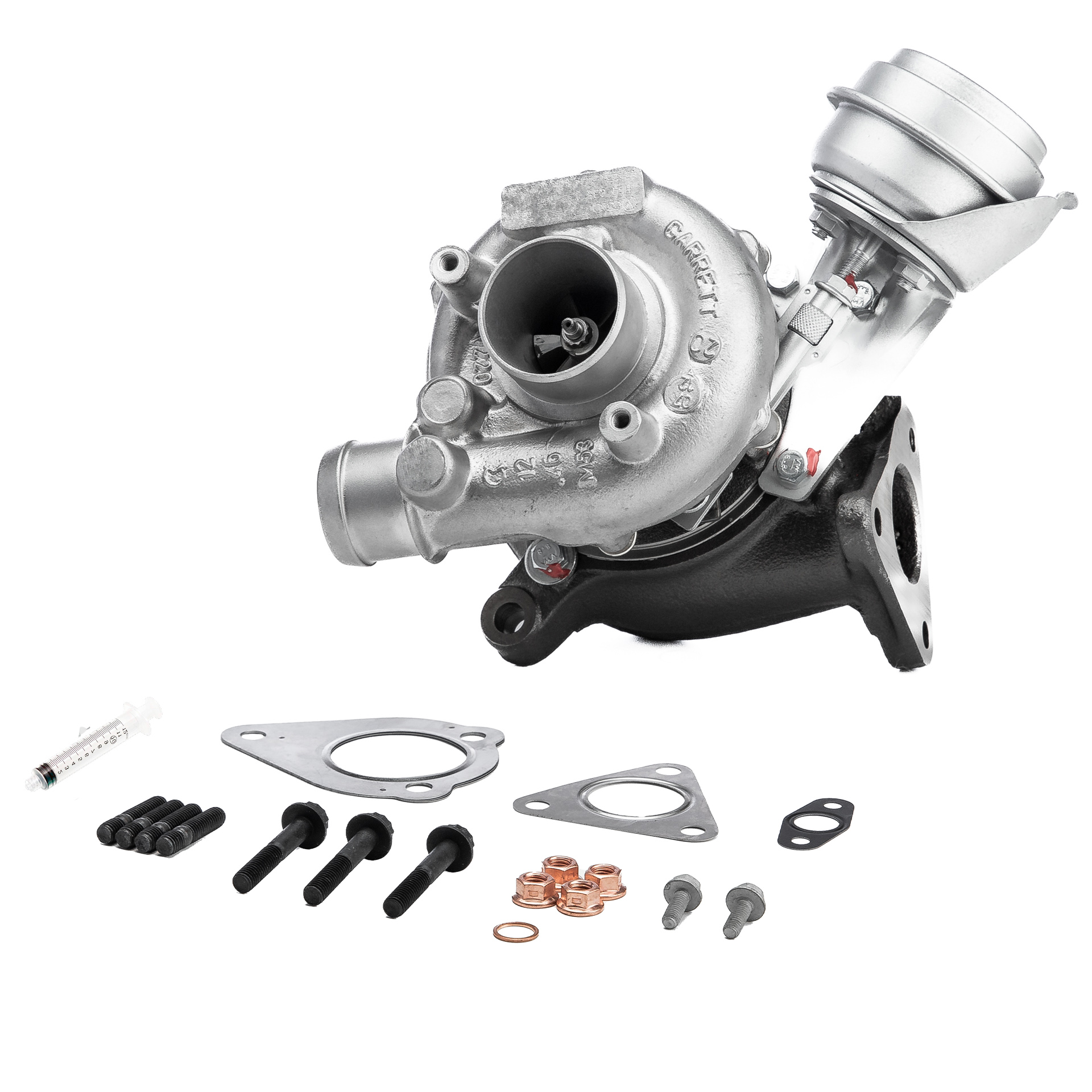 BR Turbo 454231-5001RSM: Turboahdin REMANUFACTURED TURBOCHARGER WITH MOUNTING KIT asennus-/kiinnitysmateriaalilla