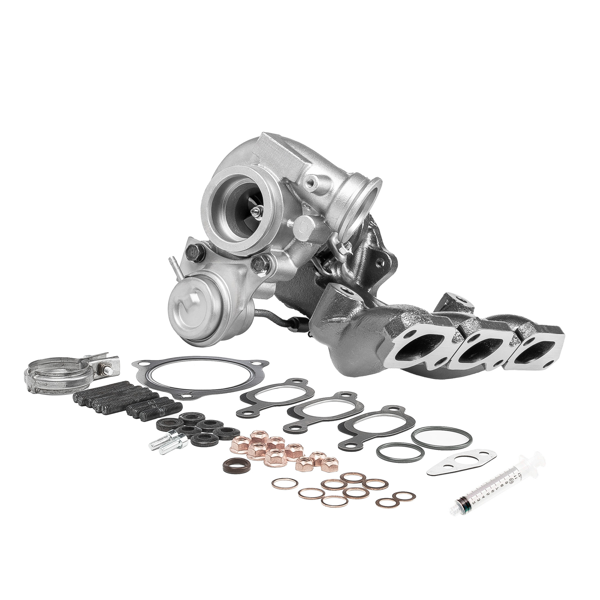 BR Turbo 4913105061RSM: Turbolader REMANUFACTURED TURBOCHARGER WITH MOUNTING KIT mit Anbau-/Befestigungsmaterial
